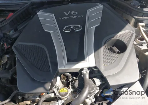 2017 Infiniti Q50 3.0T Premium z USA, uszkodzony, nr VIN JN1EV7AP6HM738453